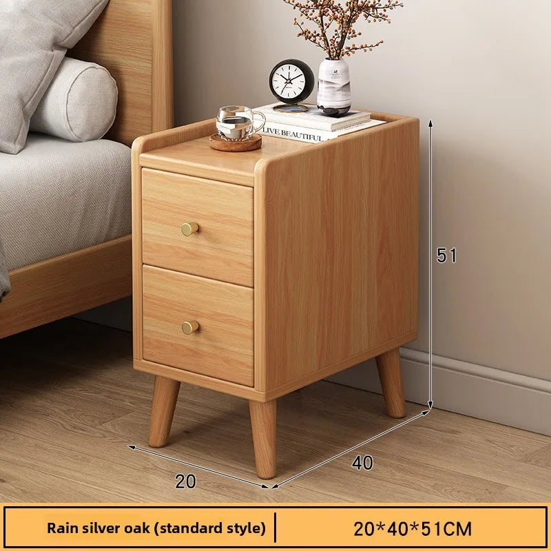Multi-functional Household Goods Bedside Table Household Small Bedroom Storage Narrow Cabinet Bedside Cabinet