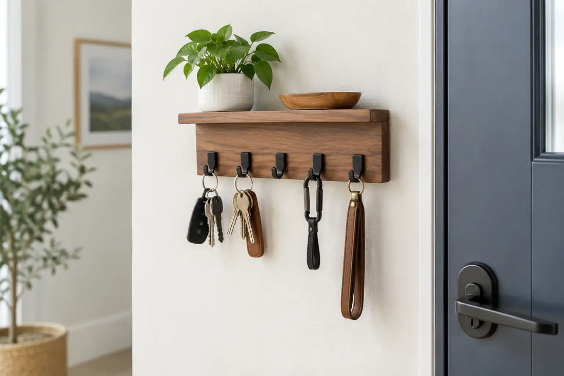 Wall Mounted Key Holder for a Smarter Entryway