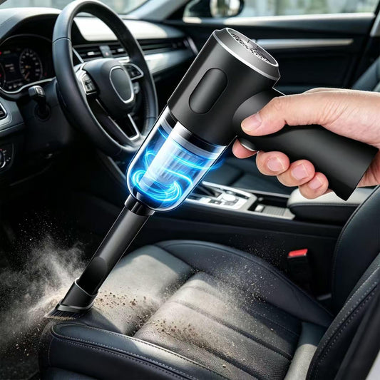 High Power Portable Wireless Vacuum Cleaner, Compatible Car