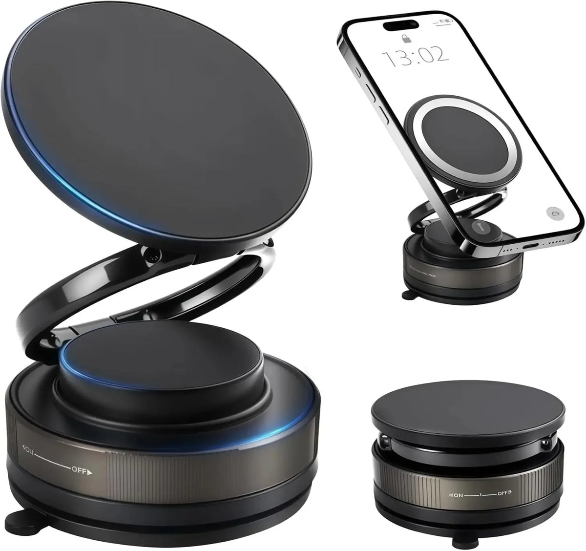 Magnetic Phone Holder 360° Rotatable  Phone Holder |  Foldable Design