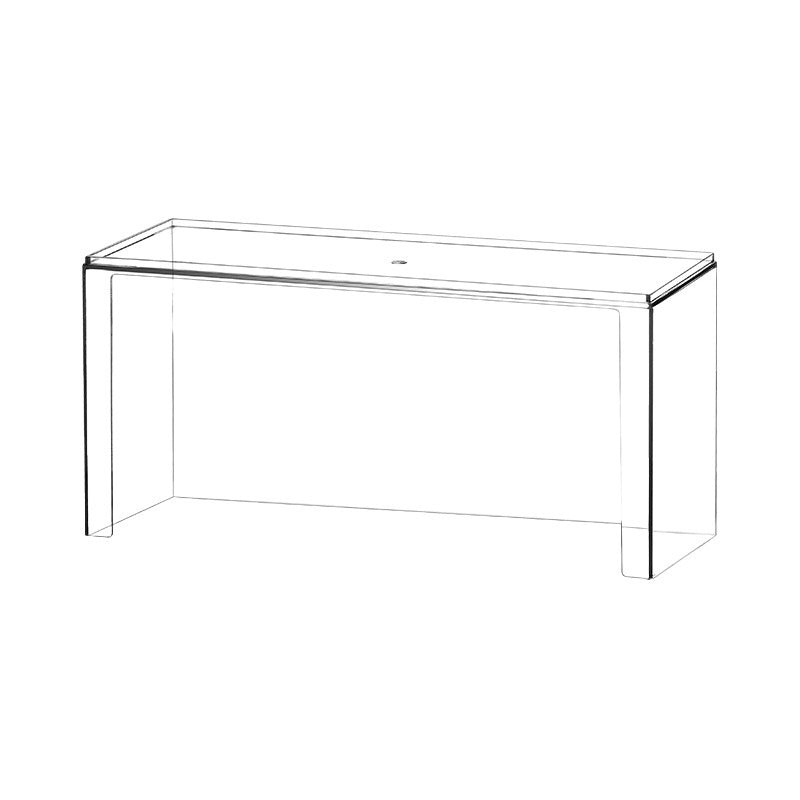 Mirror Cabinet Cosmetic Storage Box Transparent Dormitory Hand-held Display Shelf Stackable Office Desktop Document Fit Rack