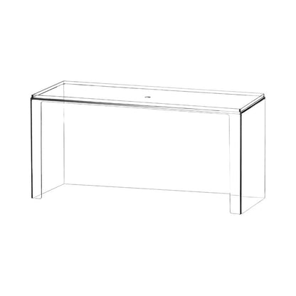 Mirror Cabinet Cosmetic Storage Box Transparent Dormitory Hand-held Display Shelf Stackable Office Desktop Document Fit Rack
