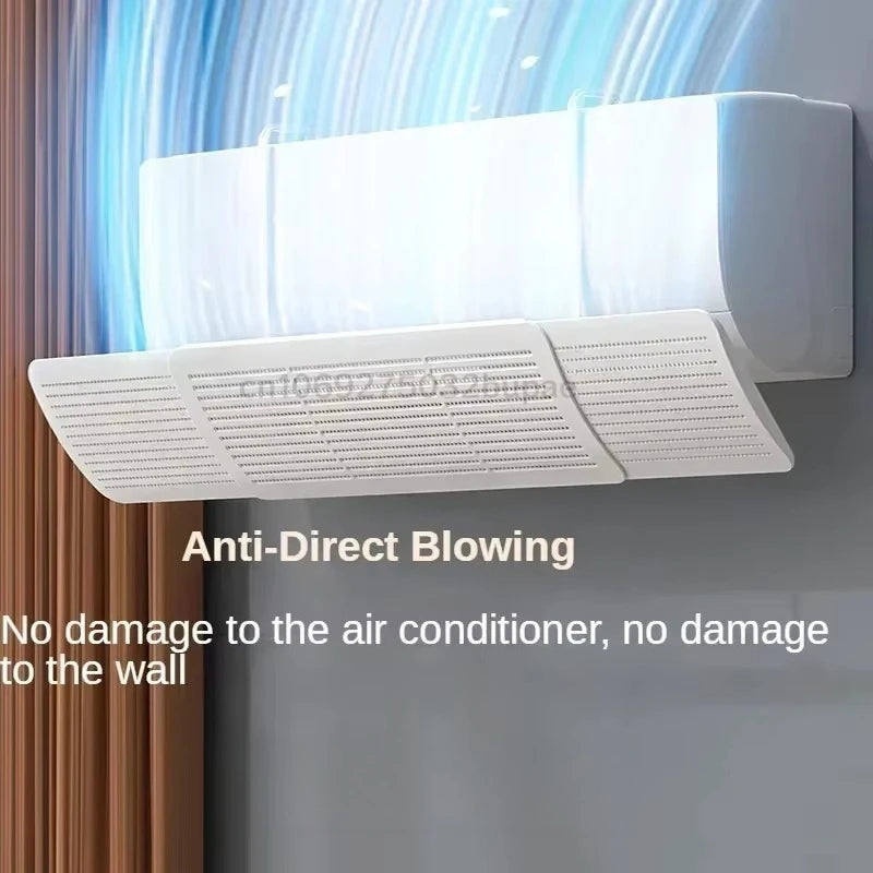 Adjustable Wind Shield for The Air Conditioner Means Wallmounted Air Conditioning Windproof Cover Wind Deflector Windshield Tool