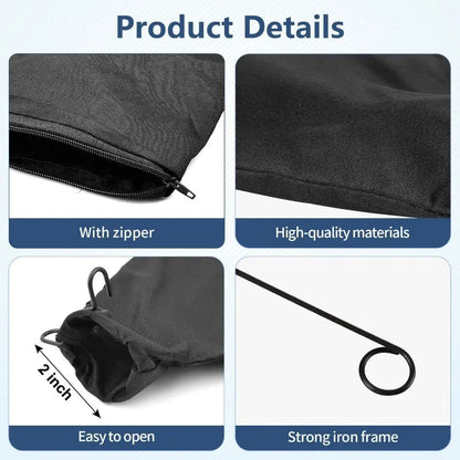 2pcs 255 Model Dust Collection Bag Wired Adjustable Stand Tank Belt Sander Miter Saw Dust Bag Edge Planer Durable