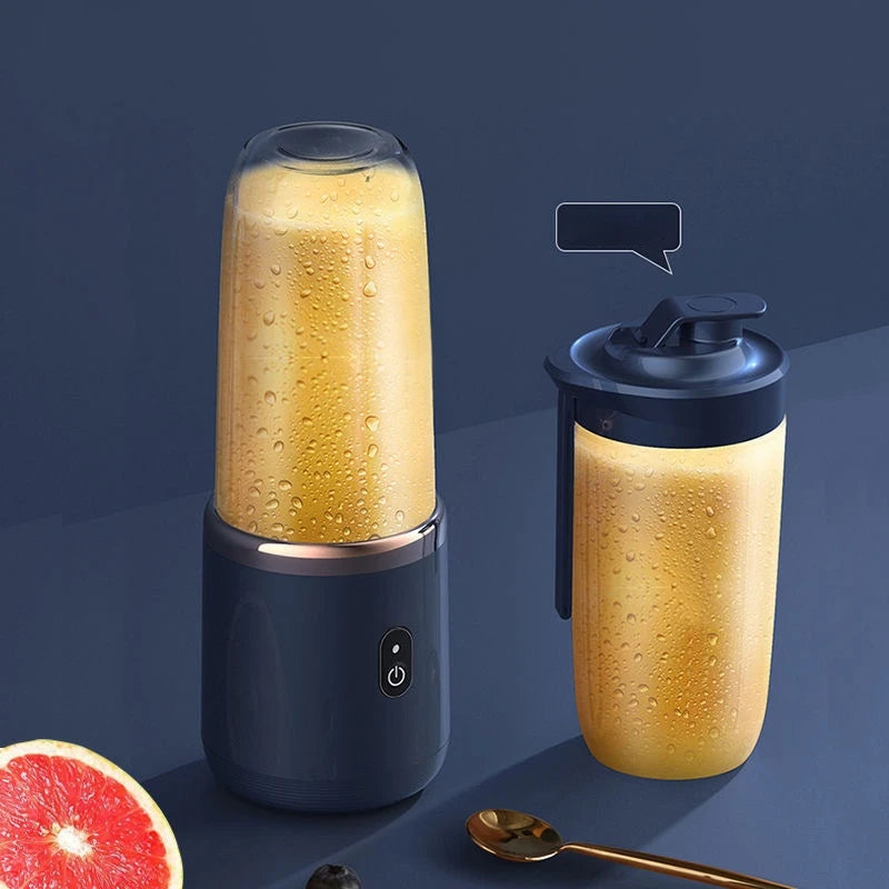 Portable Blender Bottle Electric 6 Blades Multifunction Juice Blender