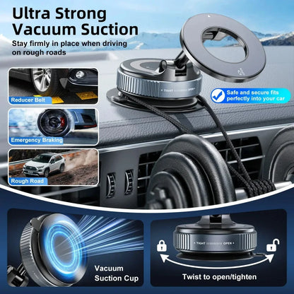 Magnetic Phone Holder 360° Rotatable  Phone Holder |  Foldable Design