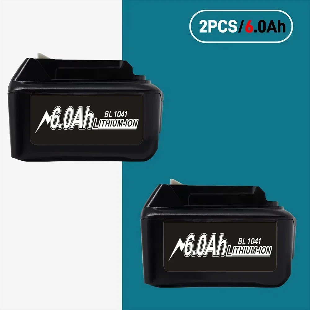 10.8V 12V 6A Rechargeable Replace Li-Ion Battery for Makita CXT 6.0Ah Slide Style BL1040 BL1040B BL1015 BL1020B BL1020 BL1016