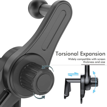 Universal EV Screen Phone Holder, 360° Rotation Anti Shake Silicone Car Phone Mount for Electric Vehicle Central Control Display