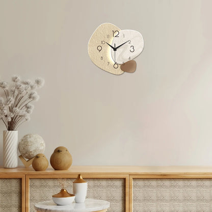 Modern Simple Wall Clock, Silent Quartz Clock, Bedroom Clock Living