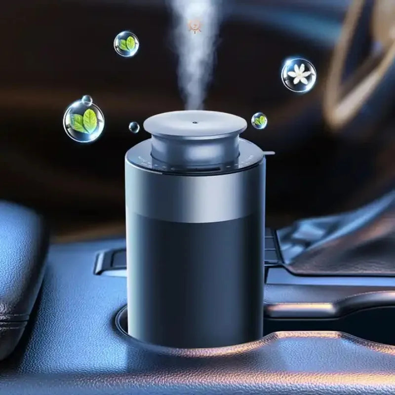 Portable Essential Oil Diffuser Electric Aromatic Oasis Room Fragrance Aroma Diffuser Waterless Smell Distributor Scent Machine