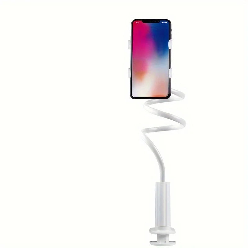Lazy Bedside DesktopMobile Phone Clamp Bracket Flexible Long Arm