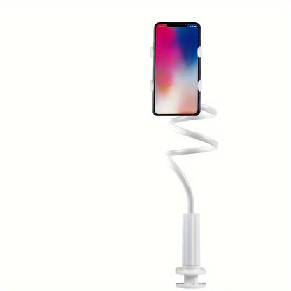 Lazy Bedside DesktopMobile Phone Clamp Bracket Flexible Long Arm