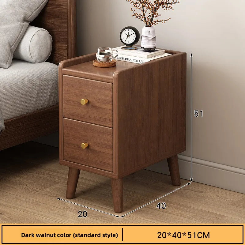 Multi-functional Household Goods Bedside Table Household Small Bedroom Storage Narrow Cabinet Bedside Cabinet