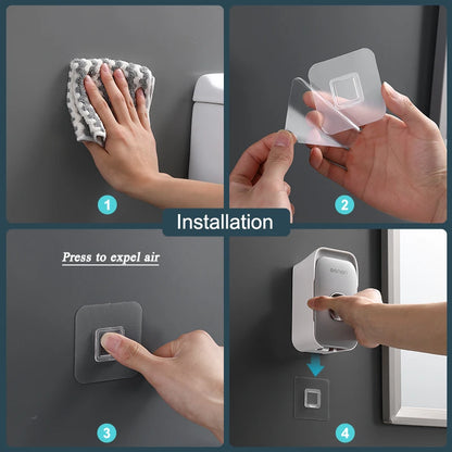 Automatic Toothpaste Dispenser Squeezer With Toothbrush Holder