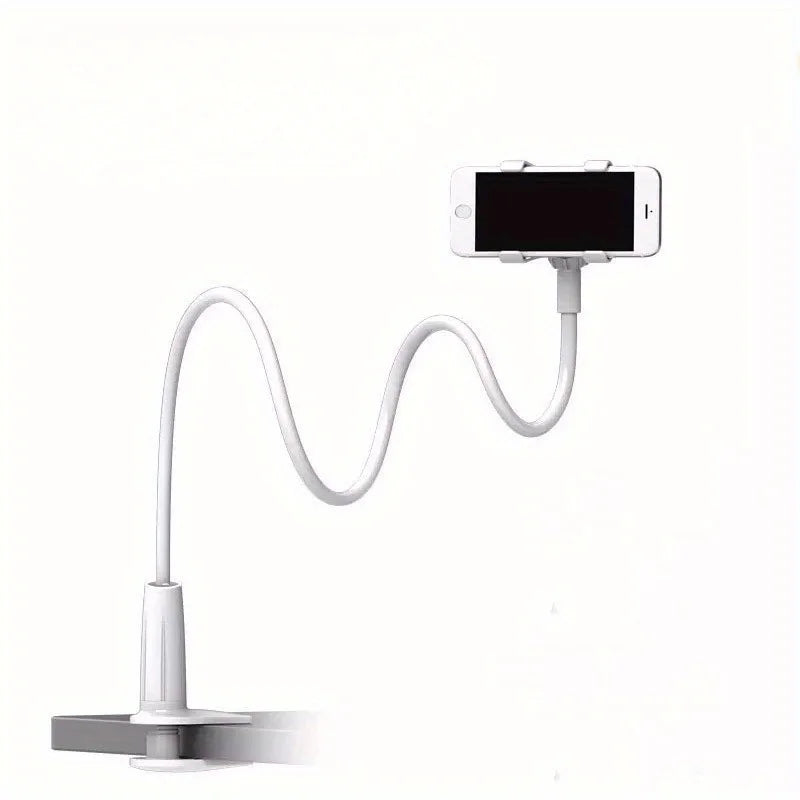 Lazy Bedside DesktopMobile Phone Clamp Bracket Flexible Long Arm