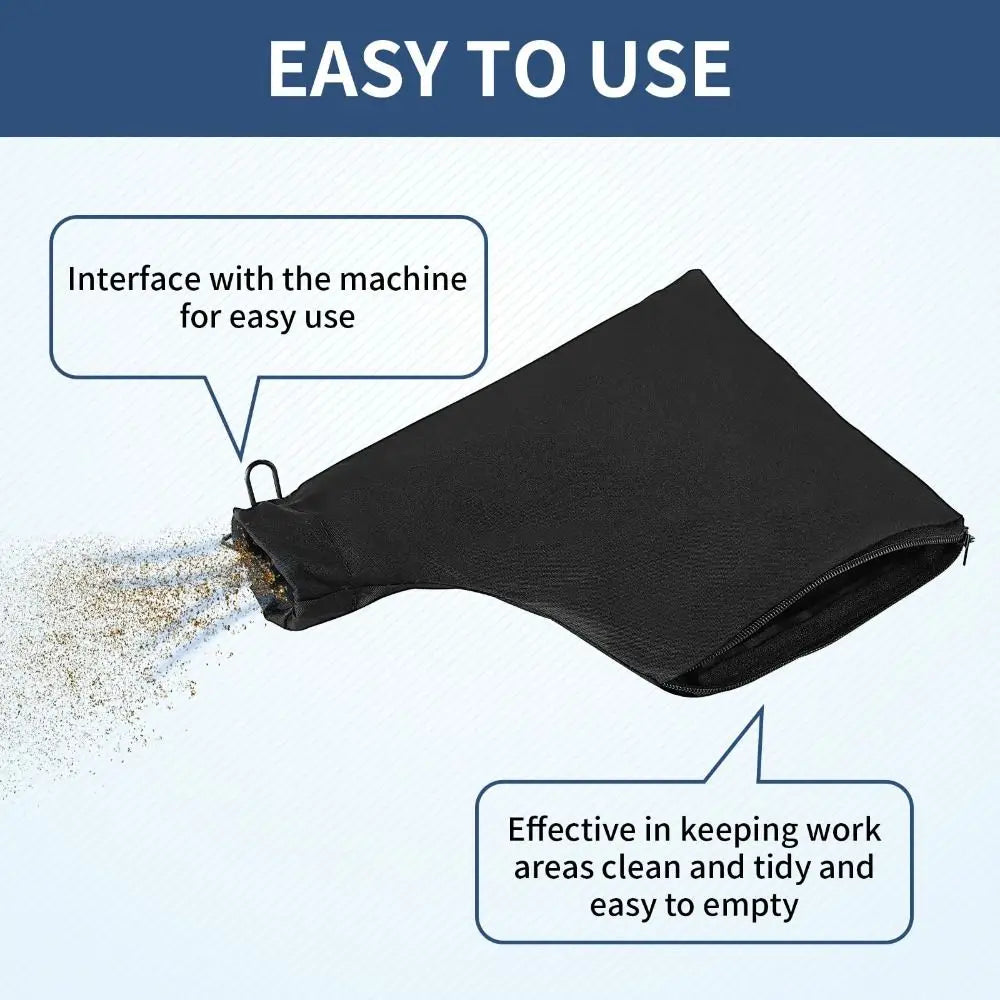 2pcs 255 Model Dust Collection Bag Wired Adjustable Stand Tank Belt Sander Miter Saw Dust Bag Edge Planer Durable