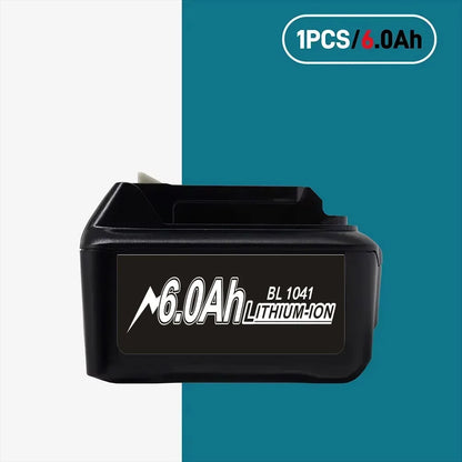 10.8V 12V 6A Rechargeable Replace Li-Ion Battery for Makita CXT 6.0Ah Slide Style BL1040 BL1040B BL1015 BL1020B BL1020 BL1016
