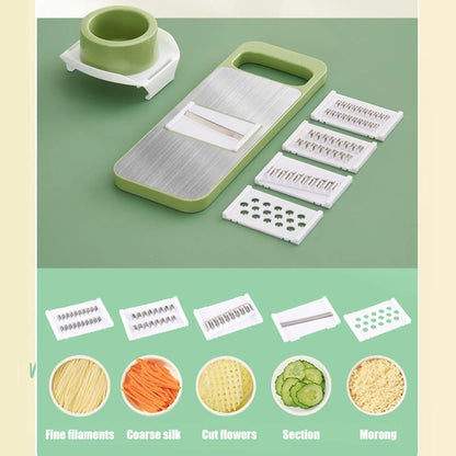 9 in 1 Vegetable Cutter Multi-Functional Potatoes Manually Cut Shred