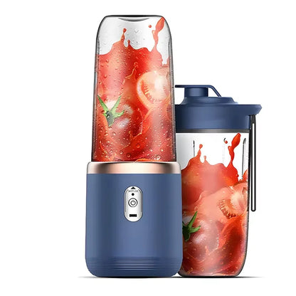 Portable Blender Bottle Electric 6 Blades Multifunction Juice Blender