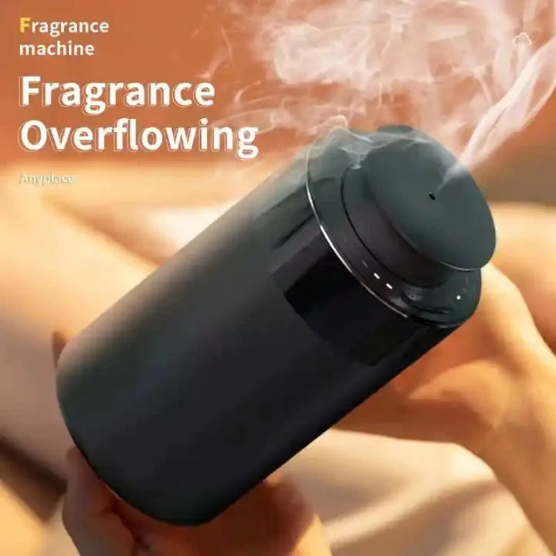 Portable Essential Oil Diffuser Electric Aromatic Oasis Room Fragrance Aroma Diffuser Waterless Smell Distributor Scent Machine