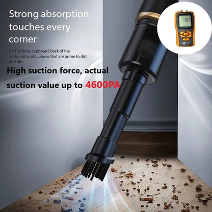 High Power Portable Wireless Vacuum Cleaner, Compatible Car