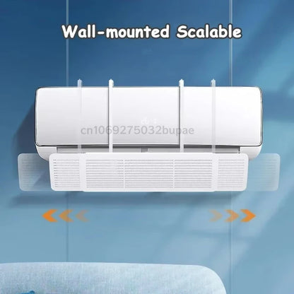 Adjustable Wind Shield for The Air Conditioner Means Wallmounted Air Conditioning Windproof Cover Wind Deflector Windshield Tool