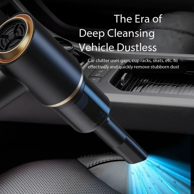 High Power Portable Wireless Vacuum Cleaner, Compatible Car