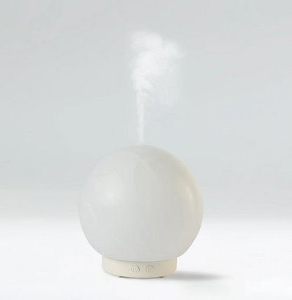 Round Marble Look Electric Diffuser