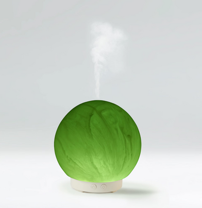 Round Marble Look Electric Diffuser