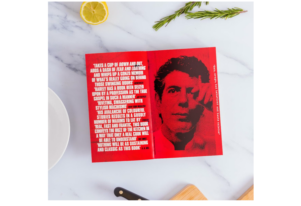 Kitchen Confidential Book by Anthony Bourdain