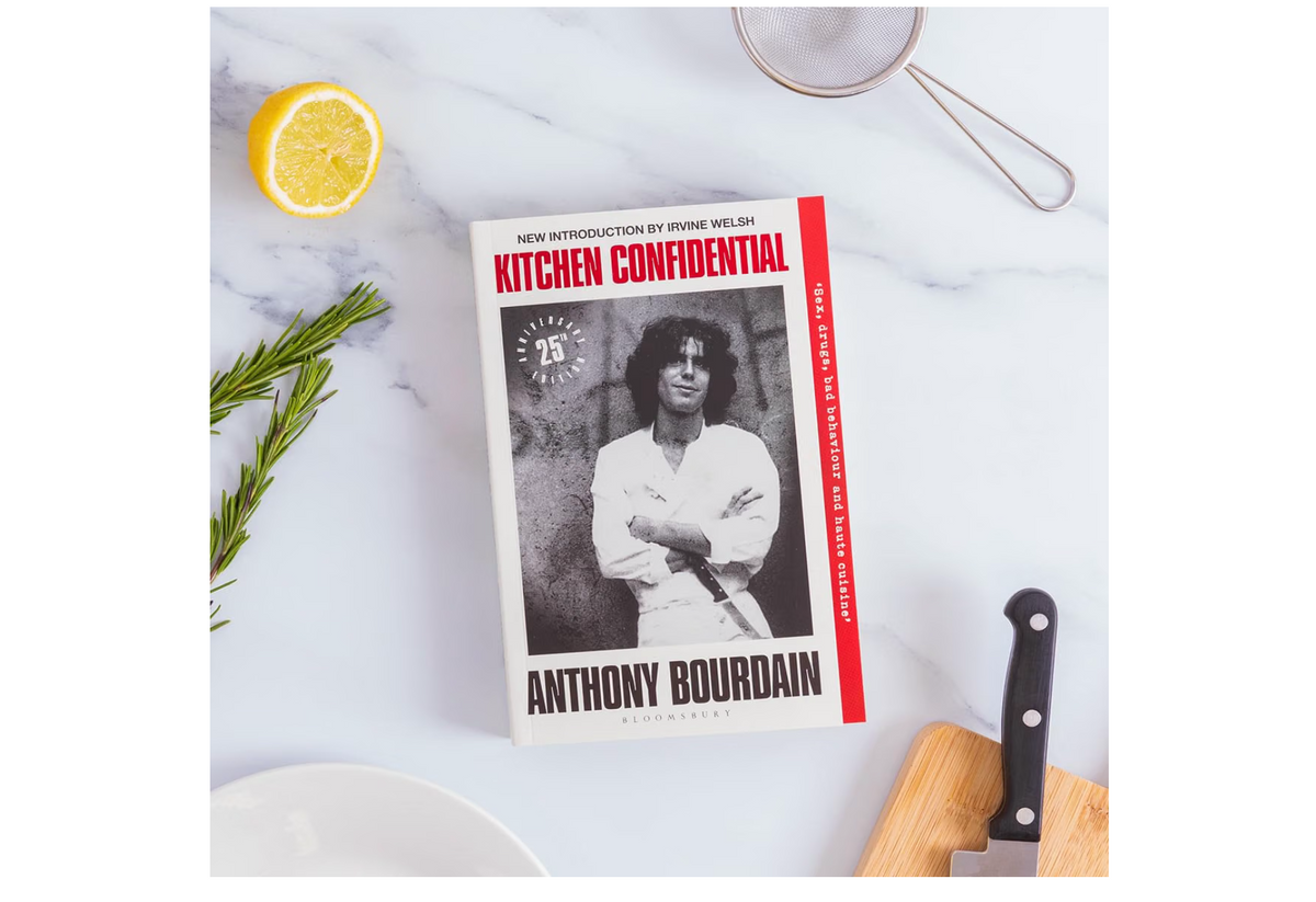 Kitchen Confidential Book by Anthony Bourdain