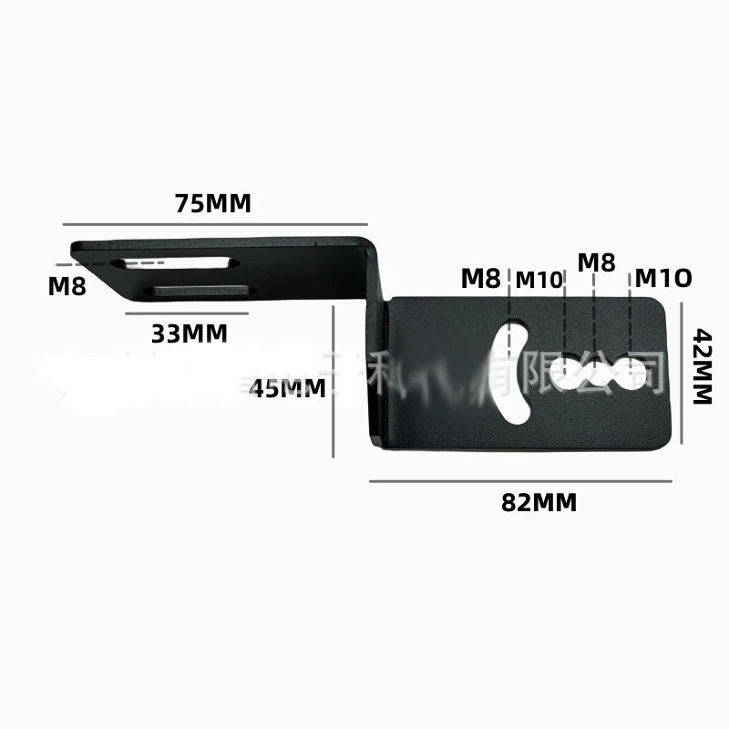 2pcs SUV Off-road Vehicle, Roof Luggage Rack Crossbar, LED Lamp Fix Bracket, Dedicated Crossbar Strip Spotlight Bracket