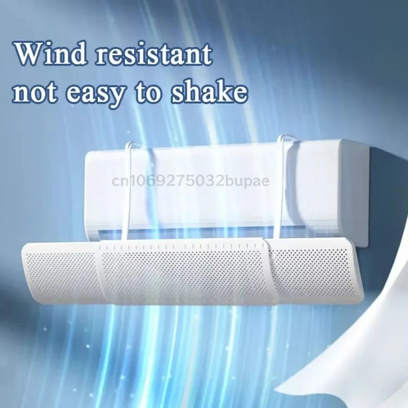 Adjustable Wind Shield for The Air Conditioner Means Wallmounted Air Conditioning Windproof Cover Wind Deflector Windshield Tool