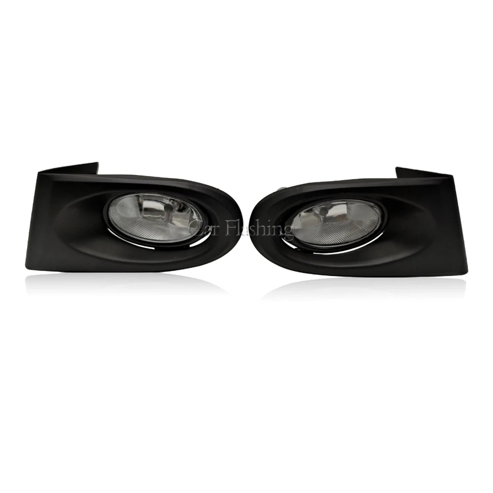 Car Front Bumper Light For Acura RSX 2002 2003 2004 Drive Fog Lamp Harness Kit Fog light cover yellow Lens halogen