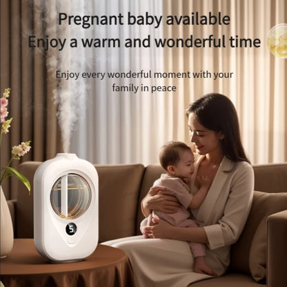 Smart Automatic Essential Oil Diffuser Wall Mounted Aromatherapy Humidifier with Air Deodorizer for Bathroom